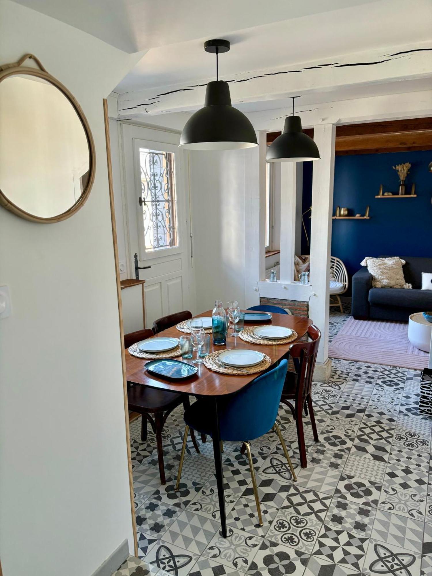 La Petite Ardoise - Maison Au Calme Pour 4 Pers Honfleur Bagian luar foto