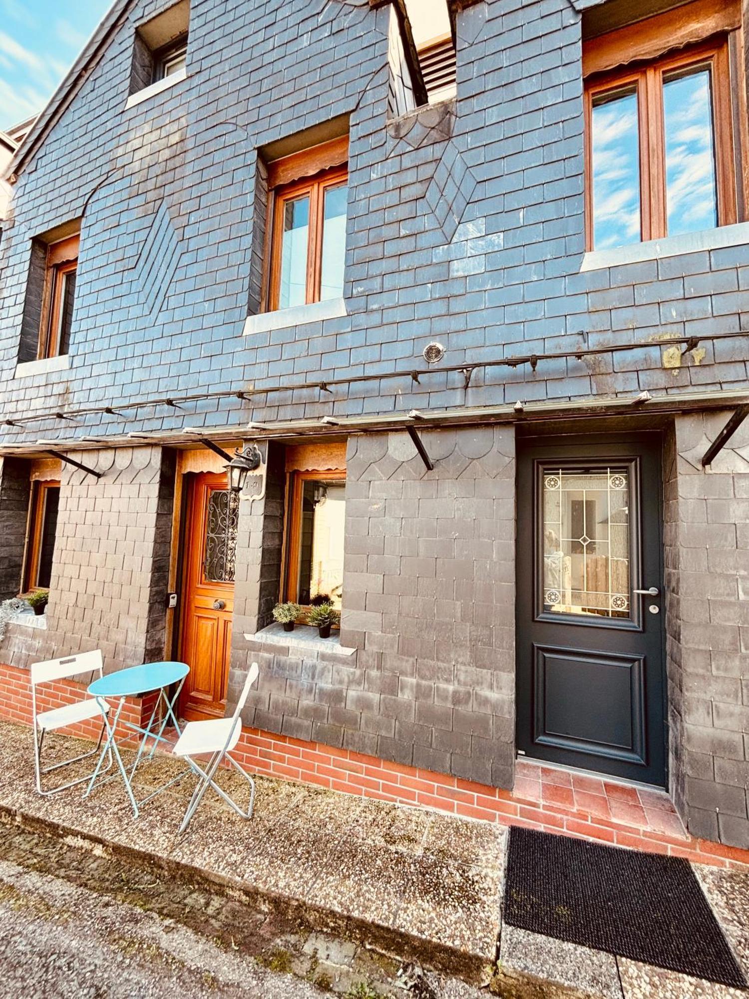 La Petite Ardoise - Maison Au Calme Pour 4 Pers Honfleur Bagian luar foto
