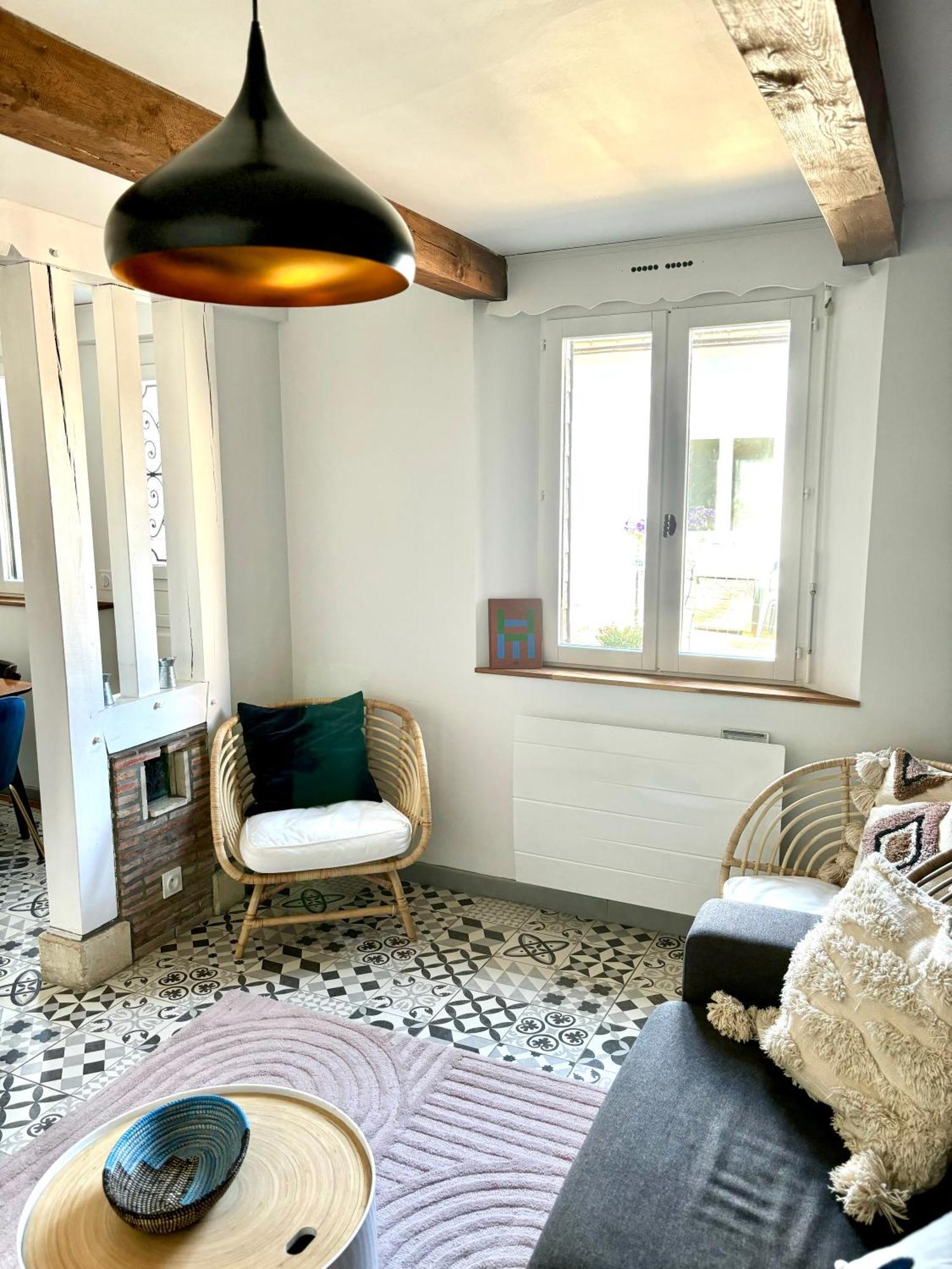 La Petite Ardoise - Maison Au Calme Pour 4 Pers Honfleur Bagian luar foto