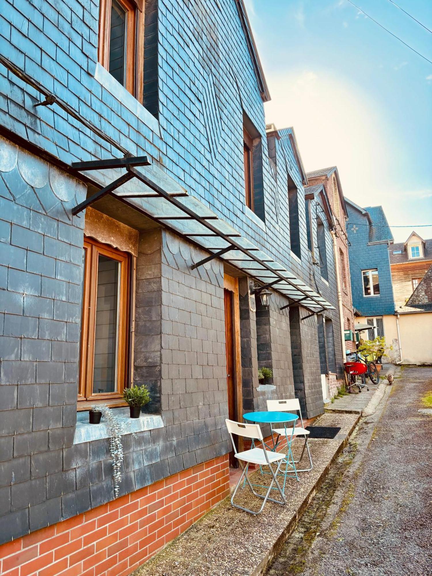 La Petite Ardoise - Maison Au Calme Pour 4 Pers Honfleur Bagian luar foto